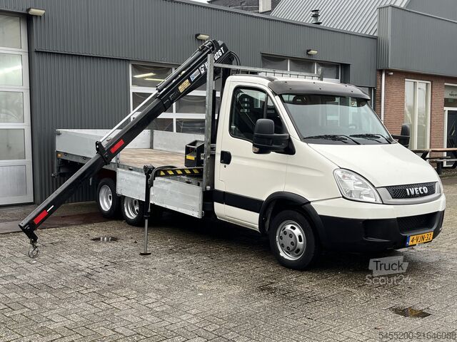 Pritschenwagen mit Kran Iveco Daily 40C17 D EEV 7,5 Ton Haib 026T kraan 4000k...