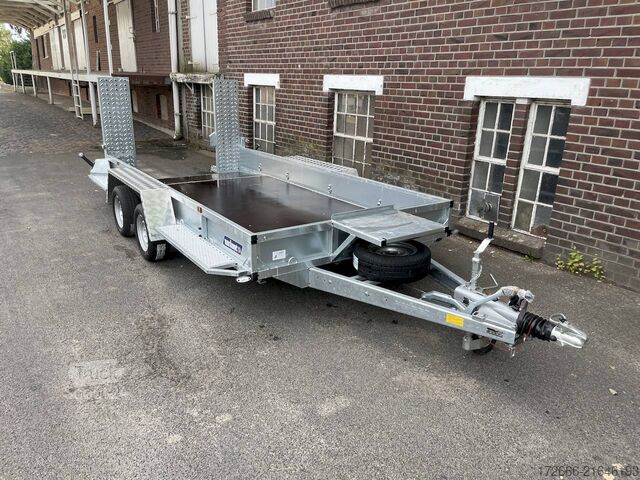 Baumaschinenanhänger Variant 3518 B4 | MAXI LOAD 400X180CM 3500KG BAUMASCHINENANHÄNGER | SKIDS | BEAVERTAIL