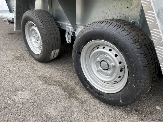 Baumaschinenanhänger Variant 3518 B4 | MAXI LOAD 400X180CM 3500KG BAUMASCHINENANHÄNGER | SKIDS | BEAVERTAIL