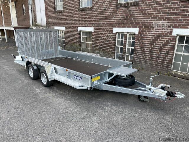 Baumaschinenanhänger Variant 3518 B4 | MAXI LOAD 400X180CM 3500KG BAUMASCHINENANHÄNGER | RAMPE | BEAVERTAIL