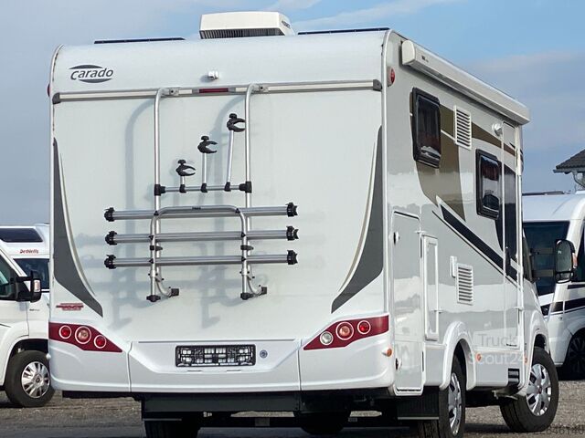 Autocaravana semi-integrada CARADO T 337, mit Klima, Solar,SAT,Längsbetten