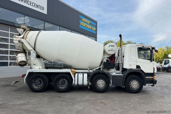 Betonmischer LKW SCANIA P450 8x4 Stetter 9m3