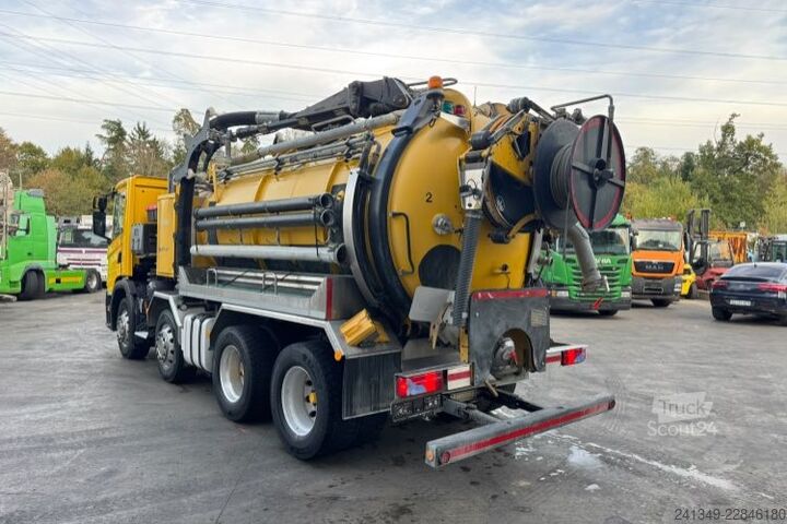Φορτηγό δεξαμενή κενού SCANIA G450 8x4 Kaiser Aquastar 2 Saug- &...