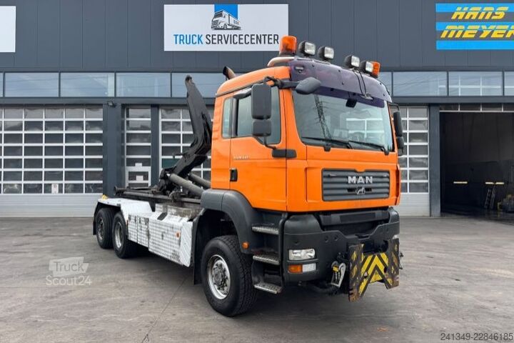 Abrollkipper MAN TGA 28.440 6x4-4 Hiab 21T