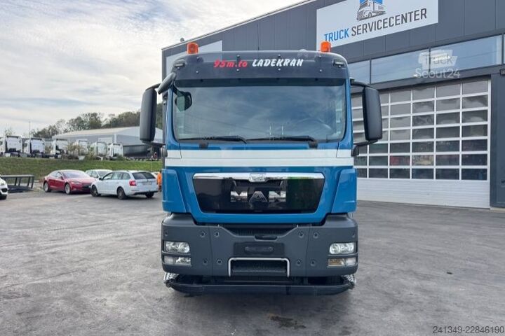 Lastbilmonteret kran MAN TGS 41.480 10x4 Efffer 955 7+6 (855)
