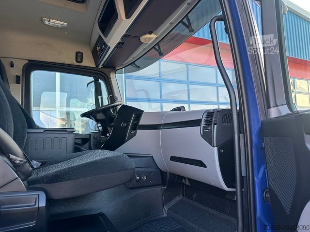 Gru montata su autocarro MERCEDES-BENZ 1836 LL Antos Pritsche & Heckkran MKG 116 A