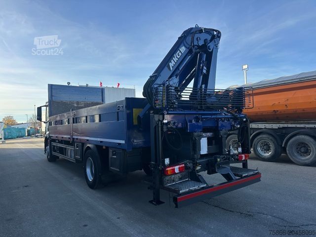 Camion cu platformă MERCEDES-BENZ 1836 LL Antos Pritsche & Heckkran MKG 116 A