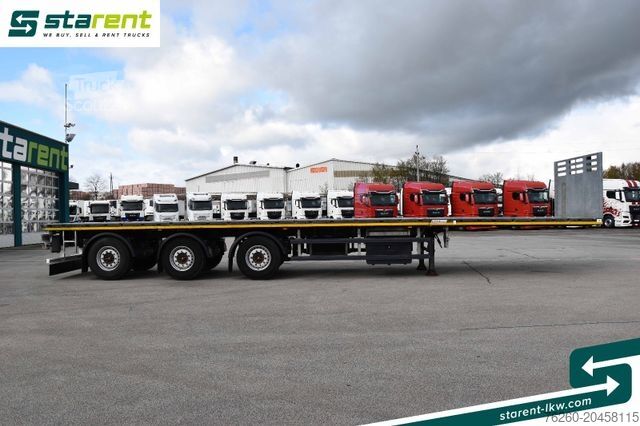 Priklopnik sedeža z delovno ploščadjo FAYMONVILLE Max Trailer Plateau 3x Lenkachse 1x Liftachse