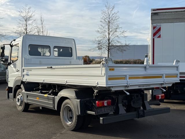 Driezijdige kipper bestelwagen MERCEDES-BENZ ATEGO 818 / 2 x AHK / ORIGINAL KM !