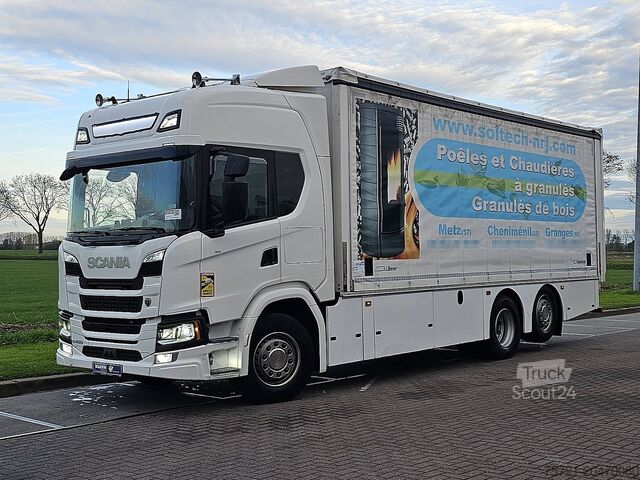 Bâche coulissante SCANIA G450 ORTEN SAVE SERVER