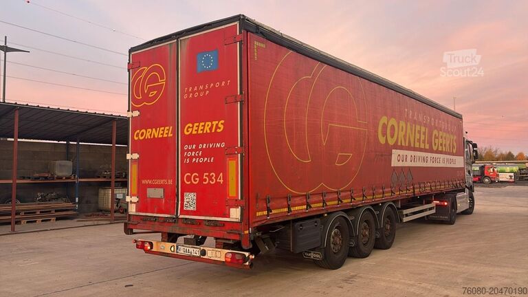 Presenninger, der kan skubbes Van Hool 3B2007 (BE TRAILER / PERFECT CONDITION / BPW AX...