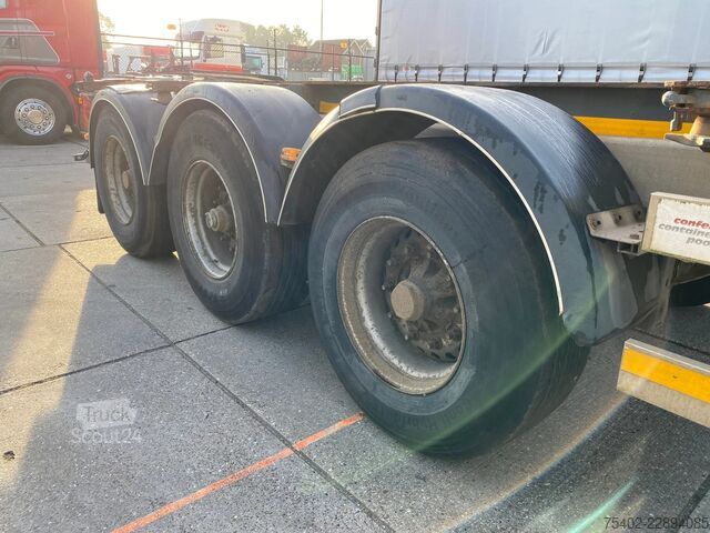 Транспорт на контейнери Van Hool 3B0071 / BPW + Drum / 1x Extendable / 1x Lift Axle