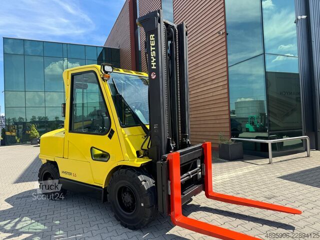 Motostivuitor Hyster H 5.5 XM // Full cabin // Only 6135 hour