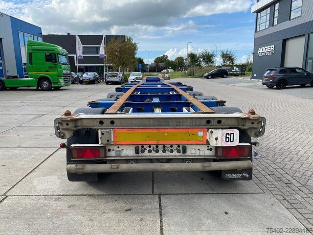 Transportul de containere Schmitz Cargobull SCF 24 G / BPW+Drum / 2x Extendable