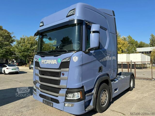 Standard-SZM Scania R500 Full Spoiler, Standklima, HYVA, New Tacho ...