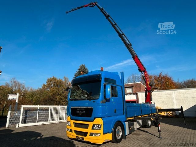 Autokran MAN 26.440 TGX Pritsche + PK 34002 + JIB Seilwinde