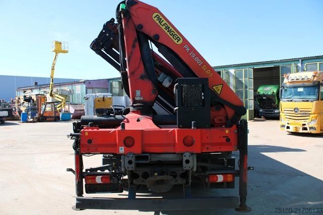 Jeřáb na nákladním automobilu MERCEDES-BENZ 2543 6x2 KRAN PALFINGER PK 19.001 FUNK NR: 786