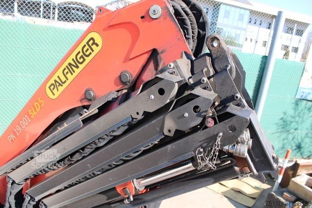 Jeřáb na nákladním automobilu MERCEDES-BENZ 2543 6x2 KRAN PALFINGER PK 19.001 FUNK NR: 786