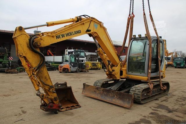 Lančani bager KOBELCO E80-1ES - MOTORSCHADEN - Nr.: 295