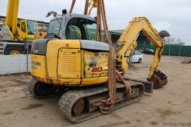 Lančani bager KOBELCO E80-1ES - MOTORSCHADEN - Nr.: 295