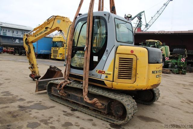 Lančani bager KOBELCO E80-1ES - MOTORSCHADEN - Nr.: 295