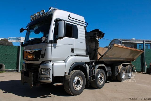 Трьохсторонній самоскид MAN TGS 35.500 8x4 BL INTARDER BORDMATIK Nr.: 416