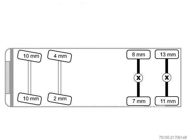 Трьохсторонній самоскид MAN TGS 35.500 8x4 BL INTARDER BORDMATIK Nr.: 416