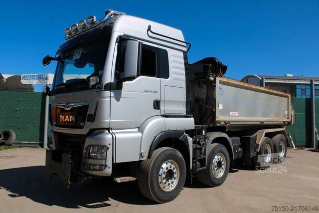Трьохсторонній самоскид MAN TGS 35.500 8x4 BL INTARDER BORDMATIK Nr.: 416