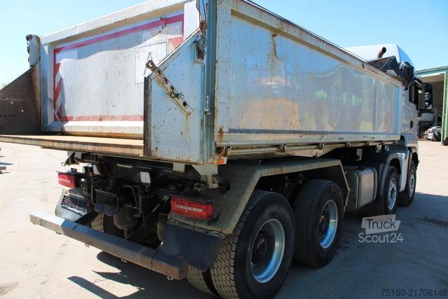 Трьохсторонній самоскид MAN TGS 35.500 8x4 BL INTARDER BORDMATIK Nr.: 416