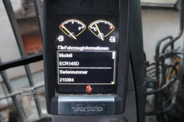 Excavadora de cadenas VOLVO ECR145DL - Compact - Nr.: 394