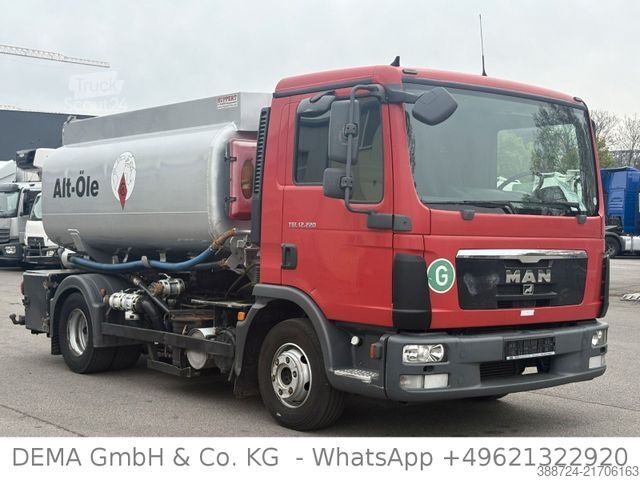 Camión cisterna MAN TGL12220*ADR*Fassungsraum8150 lt*Tankprüfung*TÜV