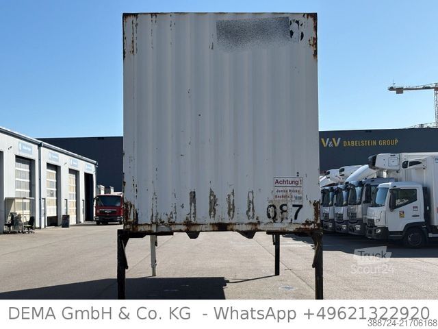 Rimorchio a cassetta  TULO *Wechselbrücke*BDF *Kleider*Textil