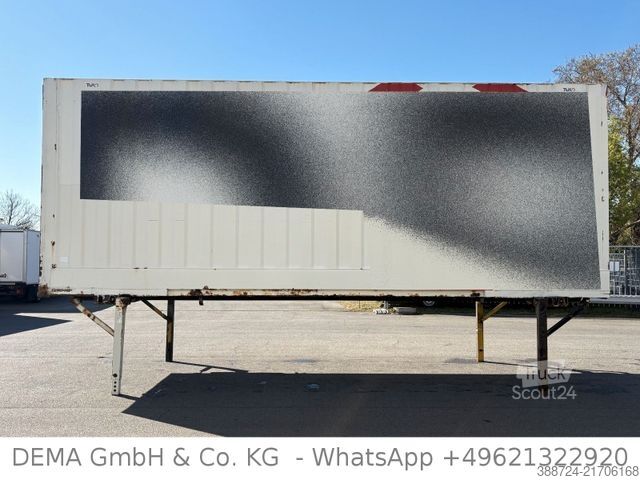 Rimorchio a cassetta  TULO *Wechselbrücke*BDF *Kleider*Textil