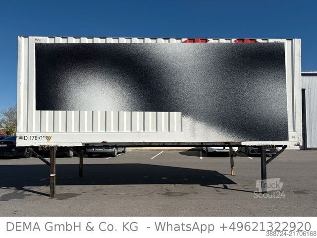 Rimorchio a cassetta  TULO *Wechselbrücke*BDF *Kleider*Textil