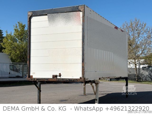 Rimorchio a cassetta  TULO *Wechselbrücke*BDF *Kleider*Textil