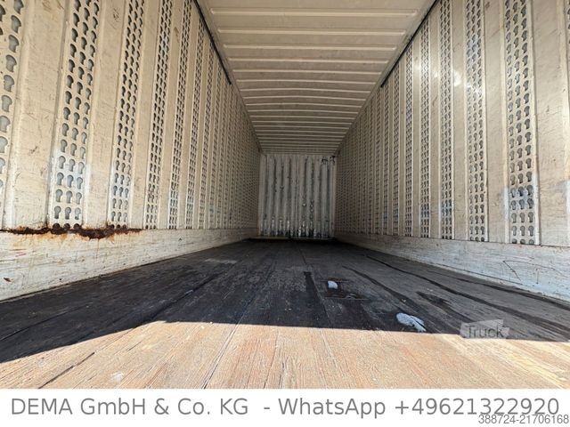 Rimorchio a cassetta TULO *Wechselbrücke*BDF *Kleider*Textil