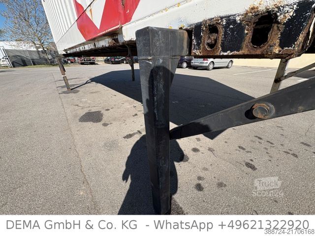 Rimorchio a cassetta  TULO *Wechselbrücke*BDF *Kleider*Textil