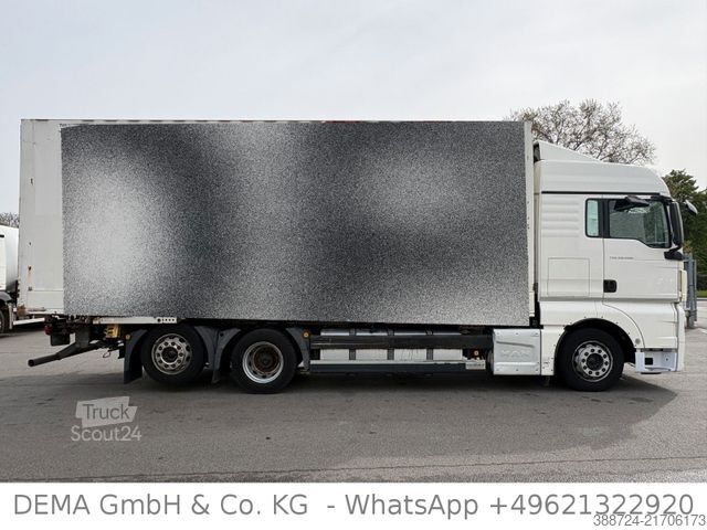 Camión con caja móvil MAN TGX26460*Mit Wechselbrücke*Spier*Liftachse*Klima