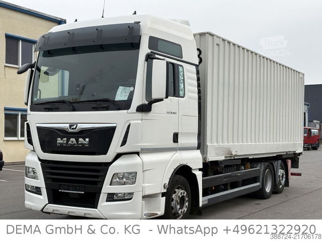 Camión con caja móvil MAN TGX26.460*XXL*Intarder*AHK*Lift*Navi*Kühlbox*TÜV
