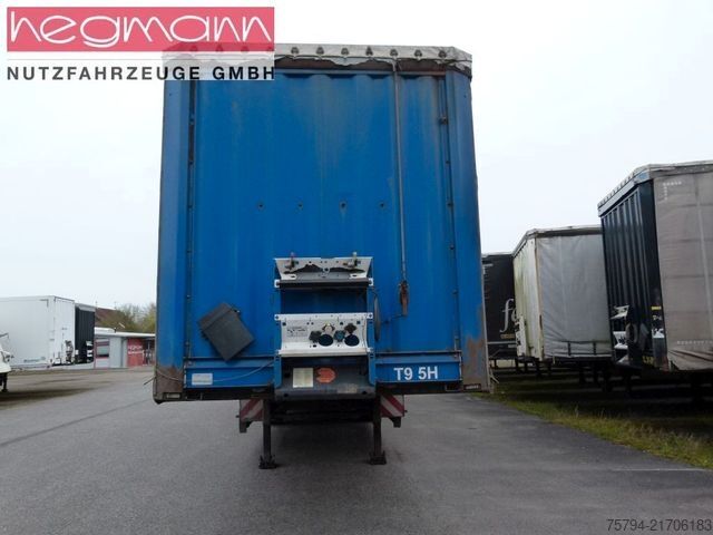 Nyitott ponyvás félpótkocsi KRONE SDP 27, BPW ECO Plus,  Standart, Deutsch