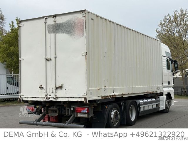 Camión con caja móvil MAN TGX26460*Mit Wechselbrücke*Spier*Liftachse*Klima