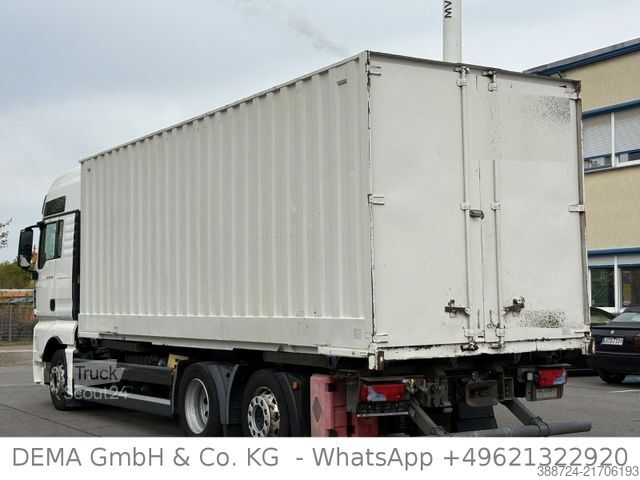 Camión con caja móvil MAN TGX26460*Mit Wechselbrücke*Spier*Liftachse*Klima