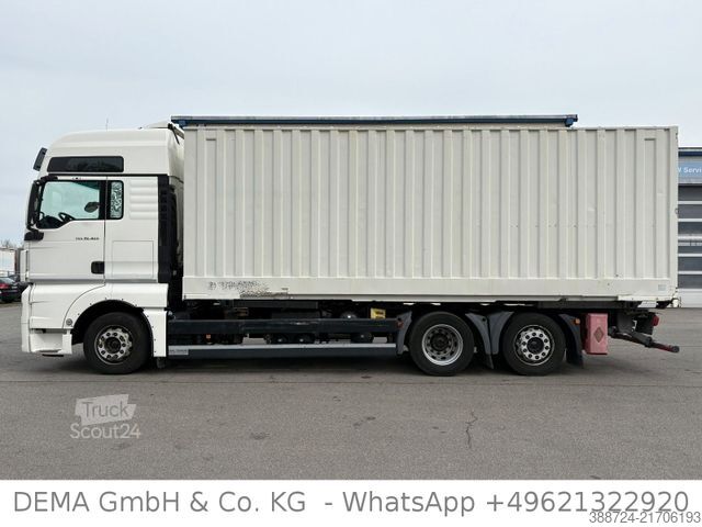 Camión con caja móvil MAN TGX26460*Mit Wechselbrücke*Spier*Liftachse*Klima