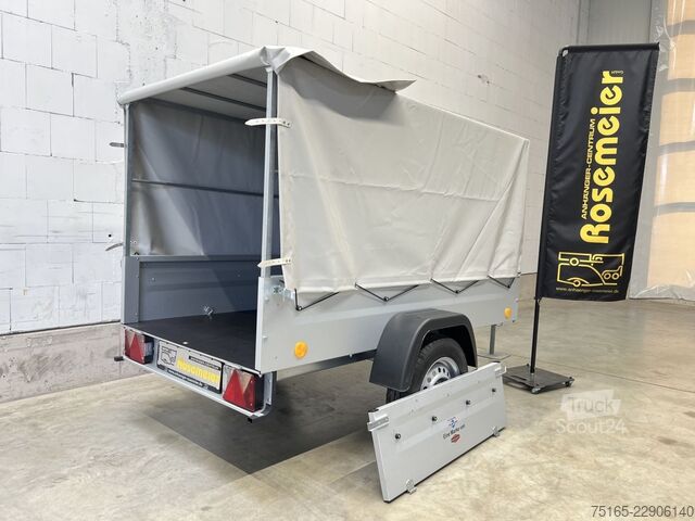  TPV Trailers TL-EU2 mit Plane Kastenanhänger ungebremst