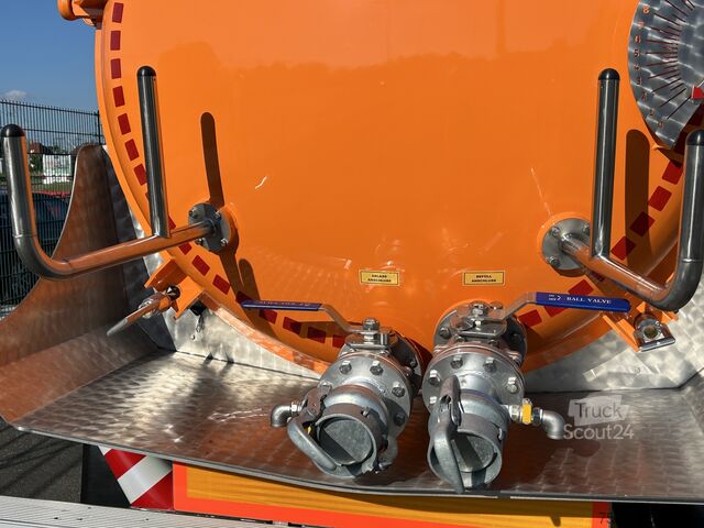 Tankanhänger Deppe GVT 10 Saug u. Druck Tankanhänger Vakuumfaster Tandemanhänger