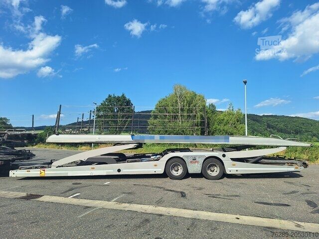 Car carrier truck Mercedes-Benz Actros 1846LSNRA +Lohr Eurolohr200C2 - Autotransporter