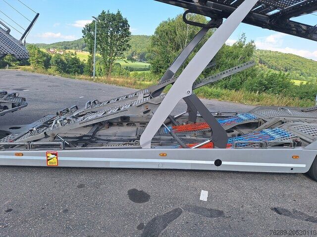 Car carrier truck Mercedes-Benz Actros 1846LSNRA +Lohr Eurolohr200C2 - Autotransporter