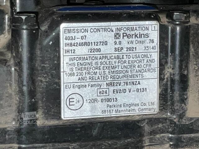 Mini ekskavatör JCB 8008