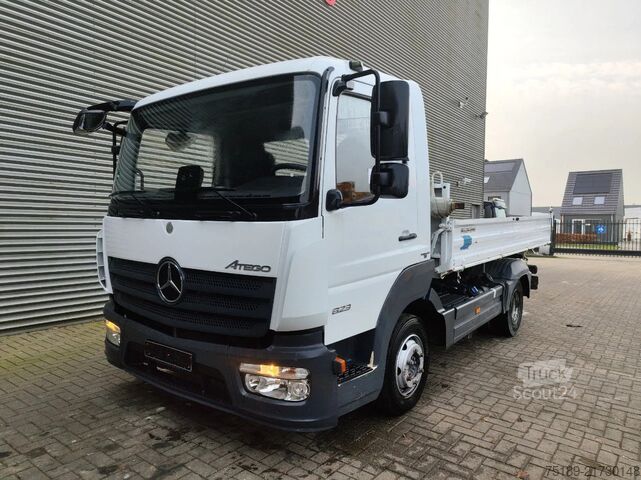 Ανατροπή 3 όψεων Mercedes-Benz Atego 823 4x2 Meiller 3 Seitenkipper