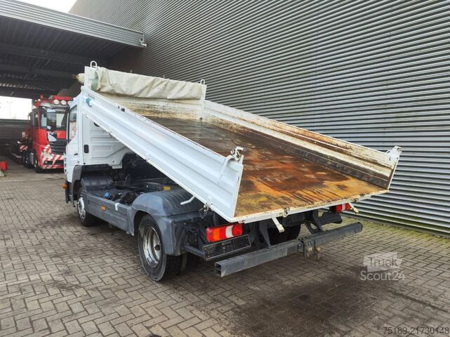 Ανατροπή 3 όψεων Mercedes-Benz Atego 823 4x2 Meiller 3 Seitenkipper